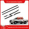 Weatherstrip Window Scraper for 04-12 Hilux: Outer Door & Glass Waterproof Trim