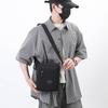Men's Nylon Crossbody Backpack Fashionable Versatile Summer New Style Waterproof Single Shoulder Sling Bag Simple Design