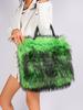New Autumn Fluffy Faux Fur Shoulder Bag for Women Elegant Soft Plush Large Crossbody Bag High Quality Shopping Handbags