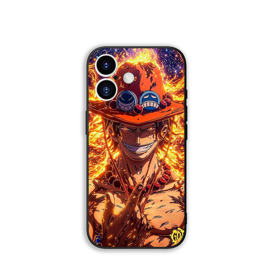 Wallpaper Ace Luffy One Piece for Motorola Moto G04 G13 G14 G22 G23 G20 G32 G34 G35 G64 G82 G84 G53 G60 G72 E14 E15 E13 Case