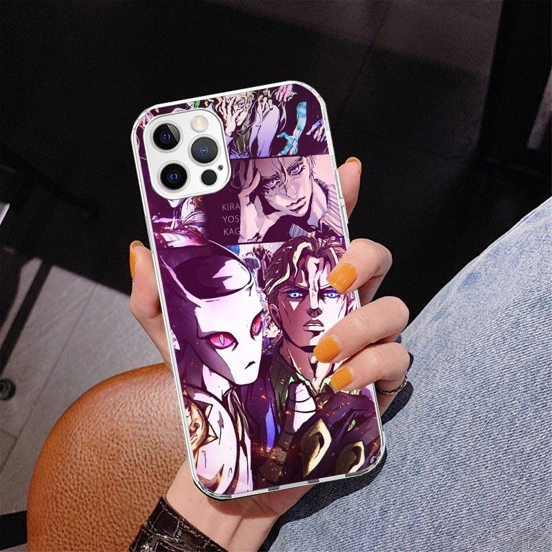JoJo's Bizarre Adventure Diamond Is Unbreakable Phone Case For iPhone 17 Air 16 Pro Max 16E 15 + 14 Plus 11 12 13 Mini 7 8 SE Gi