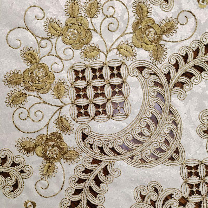 

Чехол для холодильника Тканевый чехол Европейский Двухдверный Одно- и Двухдверный Современный Минималистичный Вышитый Тканевый Бытовой Пылезащитный Чехол Чехол для Холодильника Beige + Lemon Tea 55*160cm