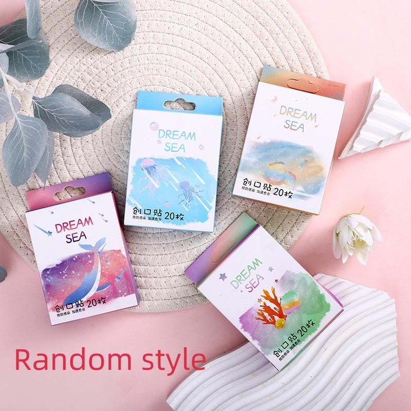 20 шт. Пластырь для ран с рисунком из мультфильма, водонепроницаемые повязки для ран, детские бинты, первая помощь, бинты с рисунком, детские милые пластыри, пластыри