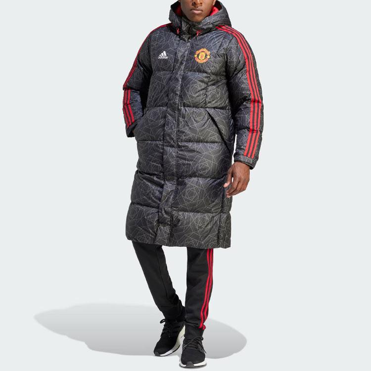 Adidas Manchester United DNA Down Coat 600 Fill Men Coats Black IA8535