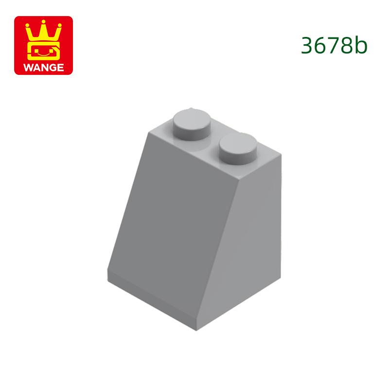 53Pcs/lot 3678 Roof Tile 2X2X2 Dots 65degree Block Moc Hue Accessories Compatible featuring Brick DIY Children's Plaything Assembly