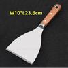 1pcs 1/2/3/4/5/6inch High quality Putty Knife Scraper Painting Decoration Tool Stainless Steel Blade Scraper Wooden Handle 236mm
