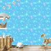 Watercolor Galaxy Wallpaper Turquoise and Azure for Living Room and Bedroom 50x1000
