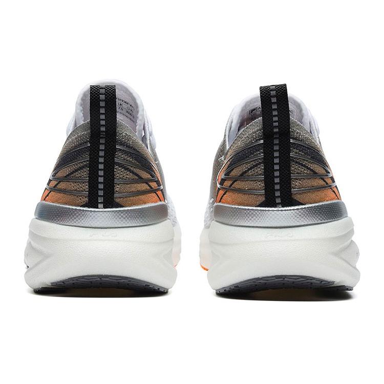 Fila Athletics Energy Comfortable Textile, TPU Low Top Casual Running Shoes Men's White Orange A12M231106FWC