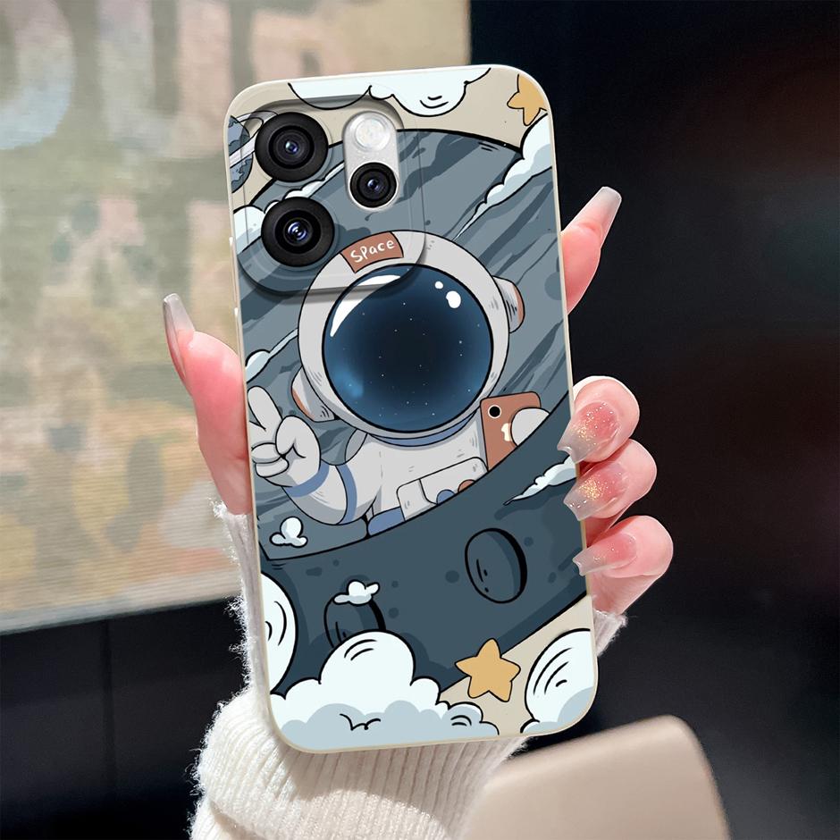 Case For Oppo Reno15 Pro Reno15F Cute Cartoon Dinosaur Silicone Protective Bumper Cover For OppoReno15 15Pro Anti Scratch Fundas