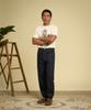 Beulonseun West Romance Loopwheeled Graphic Tee Melange