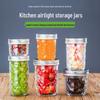 Diamond Pattern Glass Mason Jar with Airtight Lid for Bird's Nest, Jam, or Caviar.