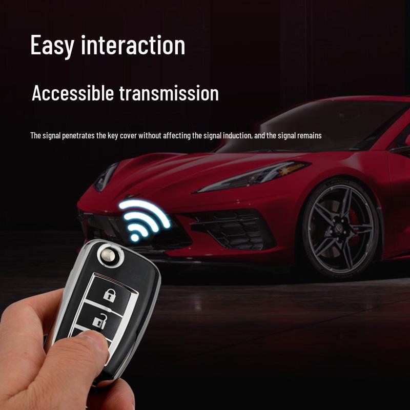 Nissan 3-Button Key Cover for Sylphy, Qashqai, X-Trail, Tiida, Bluebird, Kicks - Soft Rubber Case