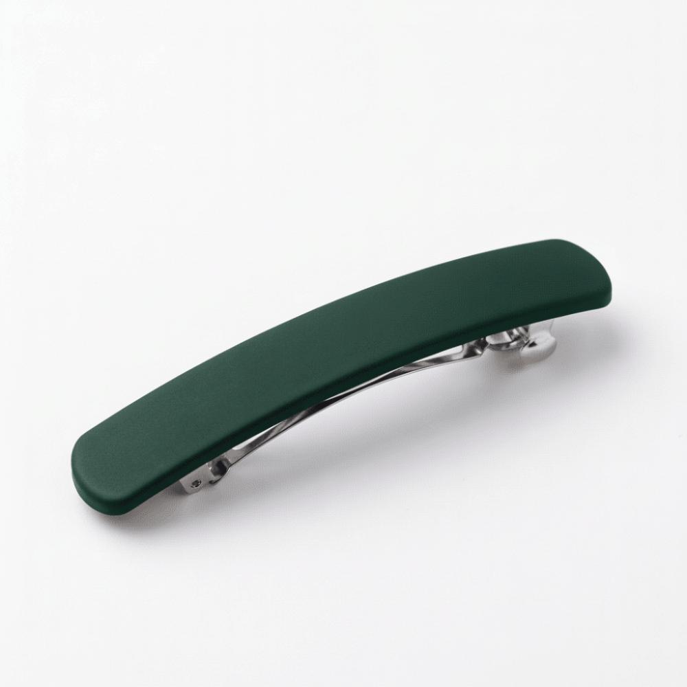 Vintage Solid Color Hair Clip Frosted Matte Spring Clip Rectangle Non-Slip Hair Grip for Women