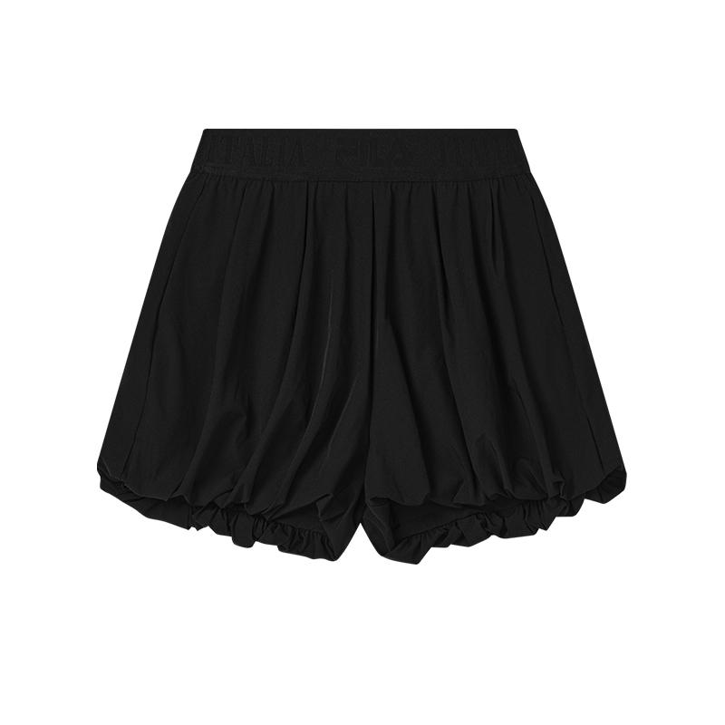 New FILA ORIGINALE Casual Shorts Women's Jet Black F11W529809FBK