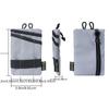 New Outdoor Oxford Cloth Storage Pouch - Multi-Functional Card/Coin/Key Organizer, Portable Hanging Bag for EDC Accessories