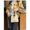 Borsa a Mano in Filato di Lana per Donna Borsa a Spalla in Maglia