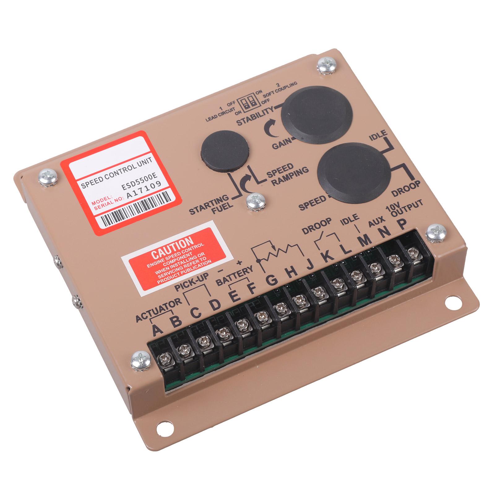 Augstas efektivitātes ESD5500E dzinēja apgriezienu regulators