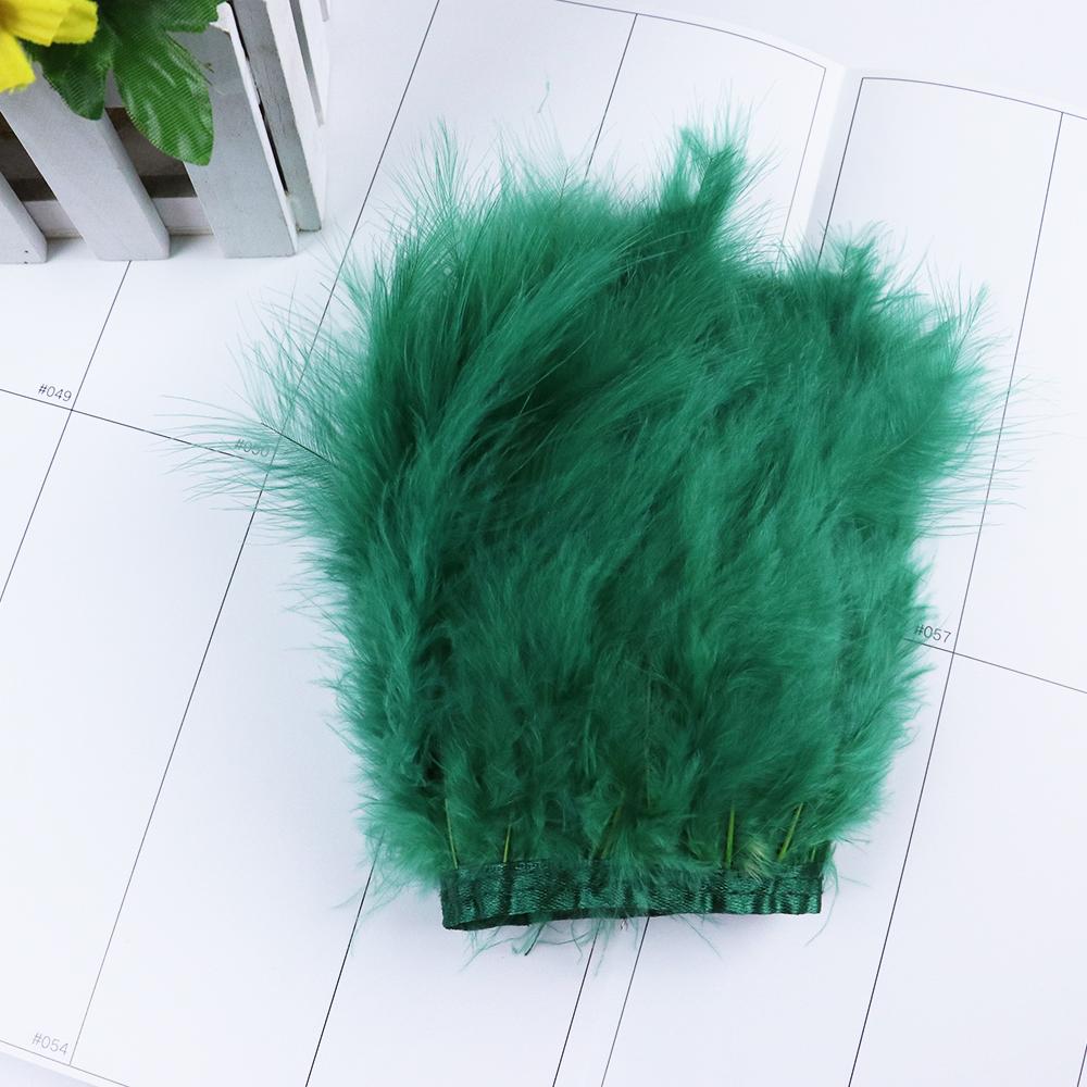 Colorful Turkey Marabou Feather Trim 4-6Inch 2M/5M/10M Plumes Fringe For Sewing Needlework Diy Crafts Dress Decoration