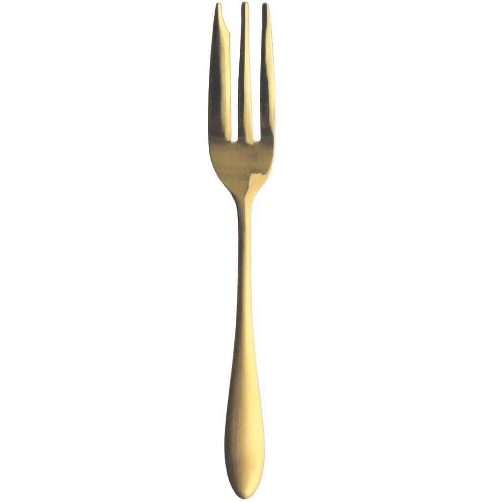 Nagao Dinner Cutlery 10 Stainless Made in Japan Tsubame-Sanjo Set, Pieces, Gold, 18-0 Steel,