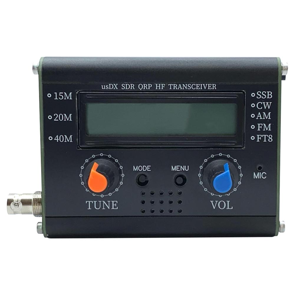 

5W UsDX SDR QRP Transceiver All Mode HF Transceiver QCX-SSB To SSB 3-Band High Frequency Transceiver with Handheld Microphone чорний