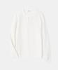 IKALOOK Lente/Herfst Wafel Henley Nek Lange Mouwen T-shirt Dd1Fmlt124