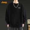 JEEP Men's 2025 Spring/Fall Heavyweight Crewneck Sweatshirt