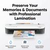 OSMILE SL299 A4 Laminator Machine - Fast Warm-Up (2-3min), Jam Release Lever, Compact Home & Office Document Protector