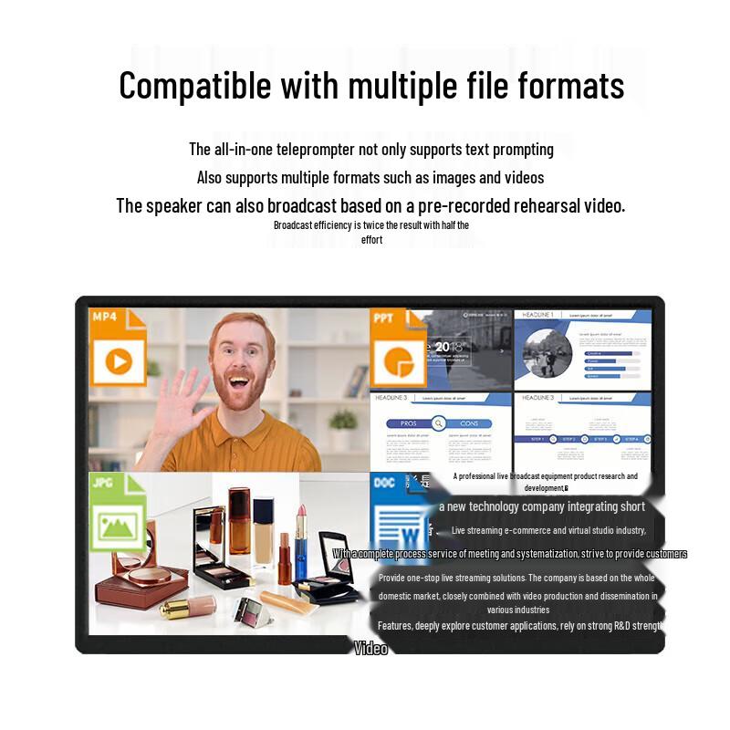 JiaShiYing Professional Teleprompter System