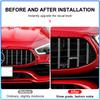 1Pc Car Front Grille Badge Emblem AMG Logo Accessories For Mercedes benz W204 W203 W212 W211 W124 W210 GLC GLE E CLA GLA W205 W211 W213
