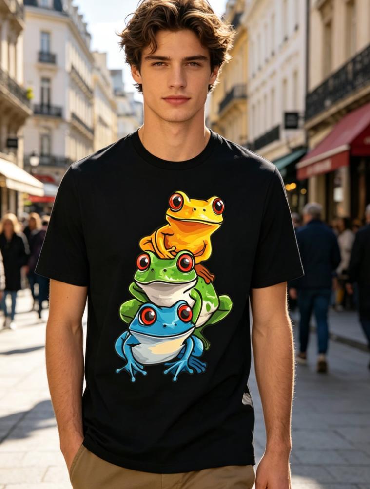 Angry Frog I Hate Twofaced People Unisexs Graphic Tshirt Short Sleeve Casual Tshirt Summer Wear Fun Gift For Friends And Family