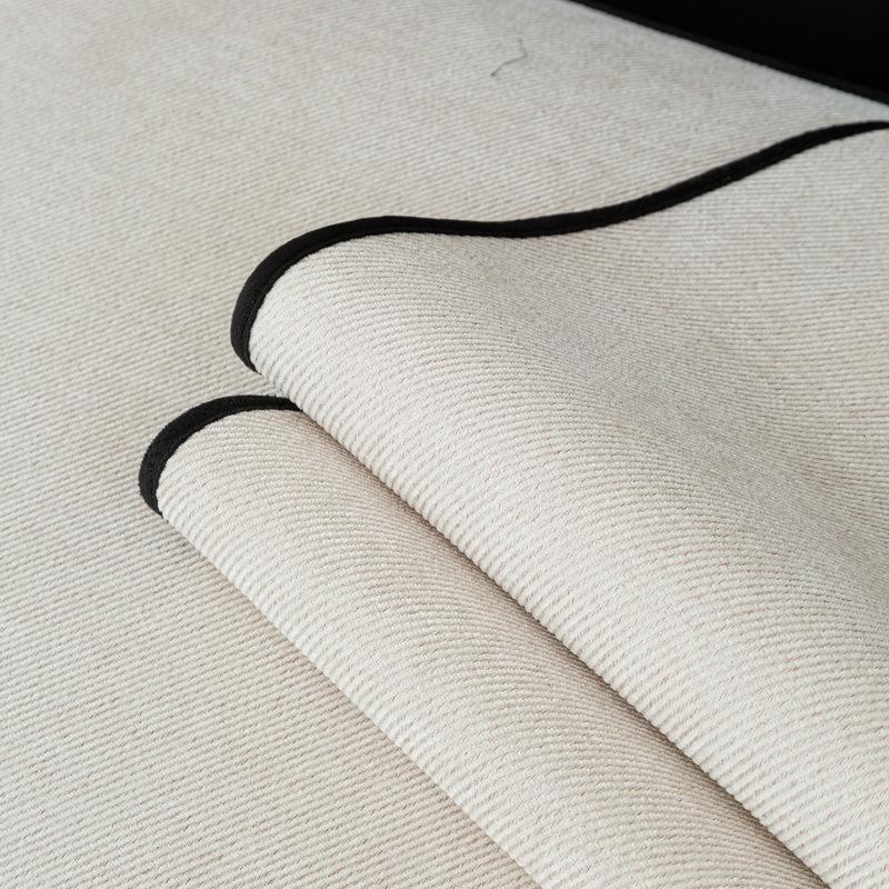 New Chenille Sofa Cushion Fixed Non-Slip Seat Cushion Four Seasons Universal Light Luxury Solid Color Sofa Cover Cover Cloth