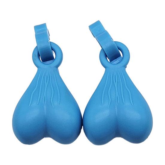 2 Pcs Shoe Nuts for Hole Shoes Funny Ball Sack Shoe Charms Novelty Shoe Gag
