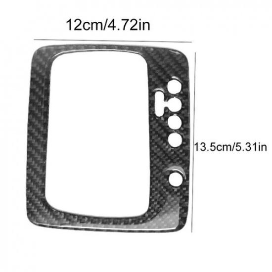 Fits Passat 2006-2011 Carbon Fiber Auto Gear Shift Panel Cover Trim