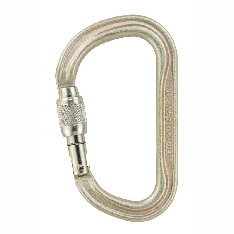 PETZL VULCAN High-Strength Steel Locking Carabiner
