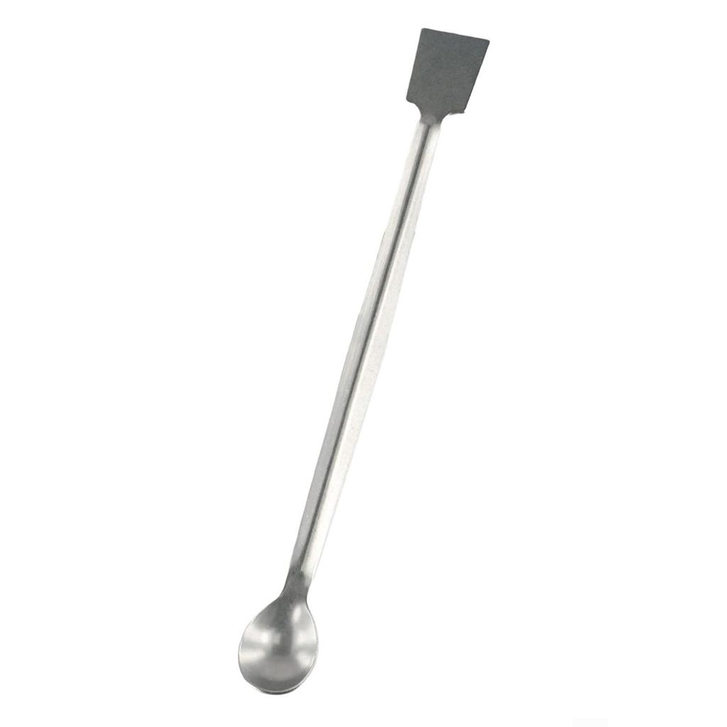 Stainless Steel Spatulas For Laboratory Sampling, Double-ended Reagent Tool 20cm