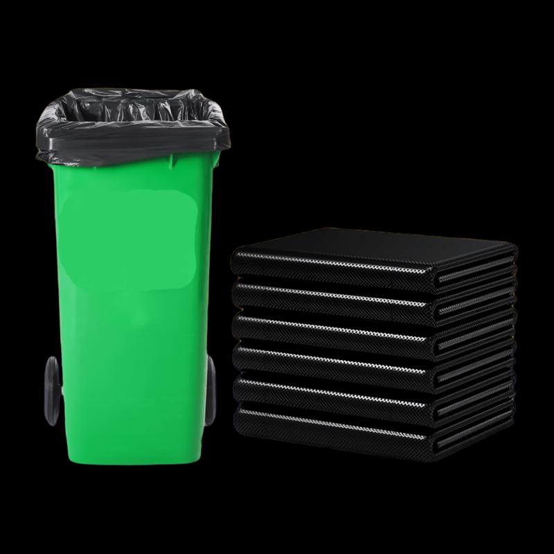 NHZHIW Extra Large Thick Black Garbage Bags