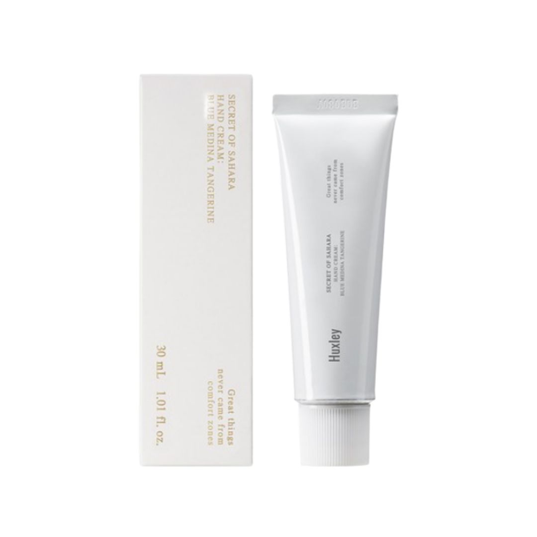 Huxley Blue Medina Tangerine Hand Cream Nourishing Moisture Care 30ml