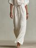 2026 Elegant Summer Casual Solid Color Women's Two-Piece Pants Suit