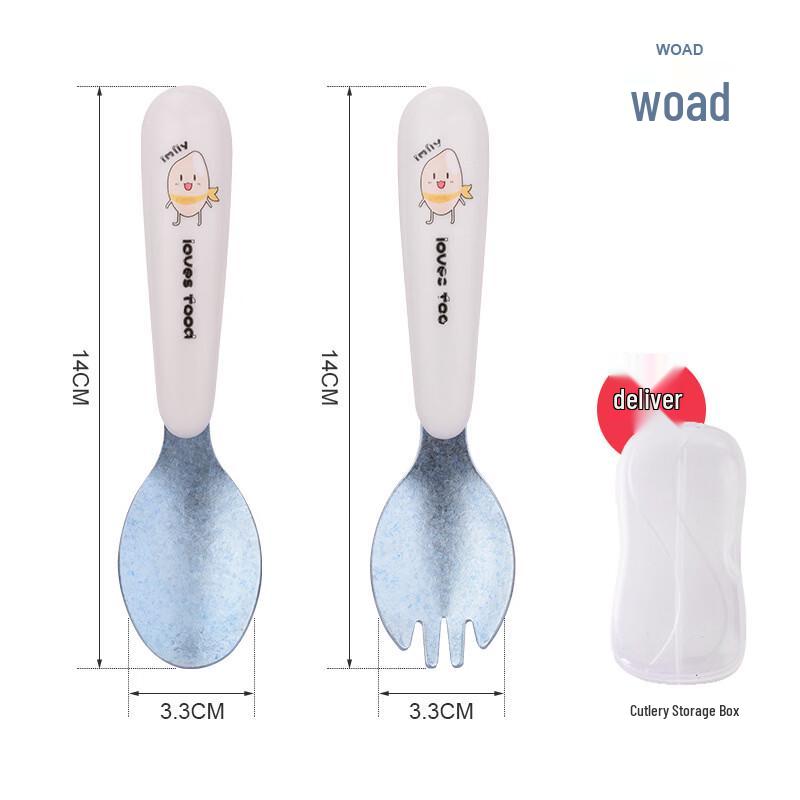 Ruhan Baby Learning Fork & Spoon Set