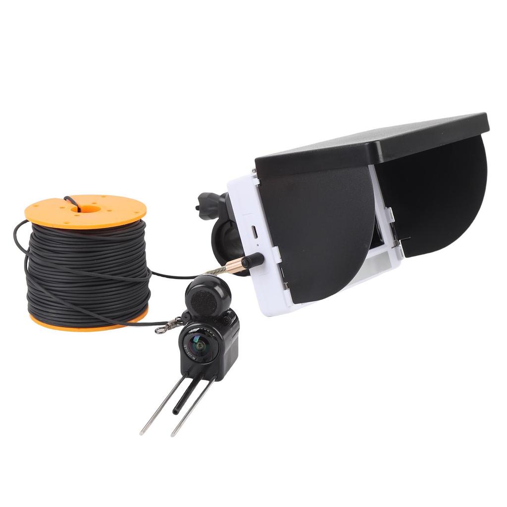 Underwater Fishing Camera Water Proof 5MP 1080P 195 Degrees  Wide Angle 4.3 Inch Underwater Fish Finder with 164ft