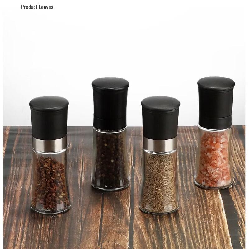 Zhi Shi Manual Glass Spice Grinder Set