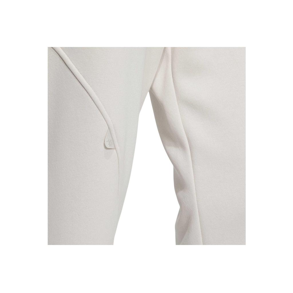Adidas FW24 Small Logo Series Fleece Joggers Comfortable Fashion Loose Sports Casual Pants Women Joggers Phosphor-Brown Metallic-Silver JJ3570