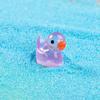 5-20pcs Luminous Micro Landscape Duck Ornaments Handcrafts Small Cute Mini Resin Yellow Duck DIY Resin Dollhouse Decoration