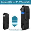 Pochette Holster Tactique Molle pour Lampe Torche Portatif Outdoor LED Torche Étui de Transport Sac Porte-Lampe Torche Pour Chasse Camping Randonnée