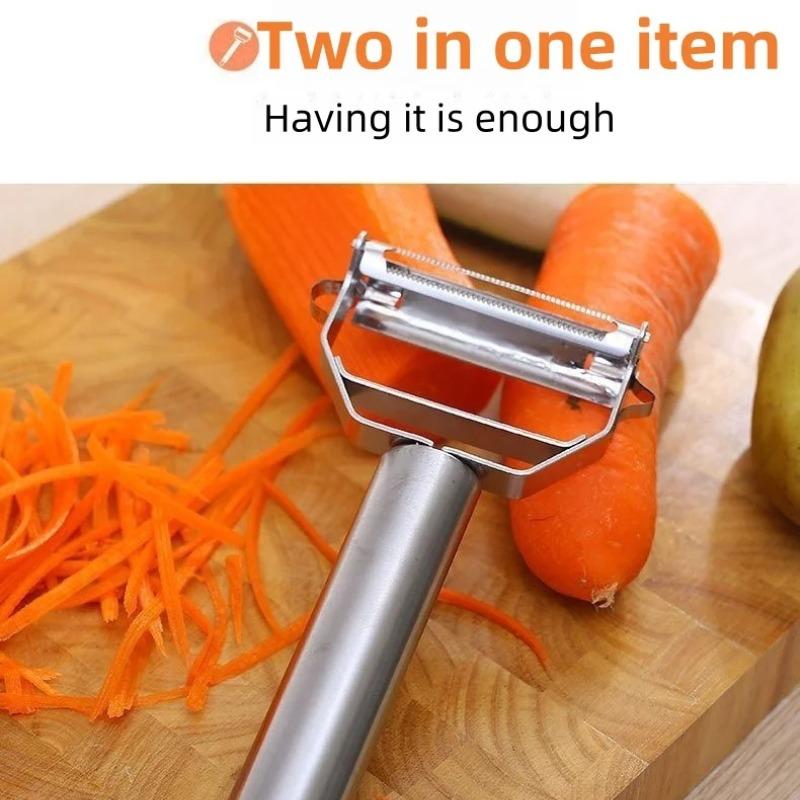 Stainless Steel Peeler Melon Potato Carrot Cucumber Multifunctional Fruit and Vegetable Tools Household Kitchen Tools Shredder