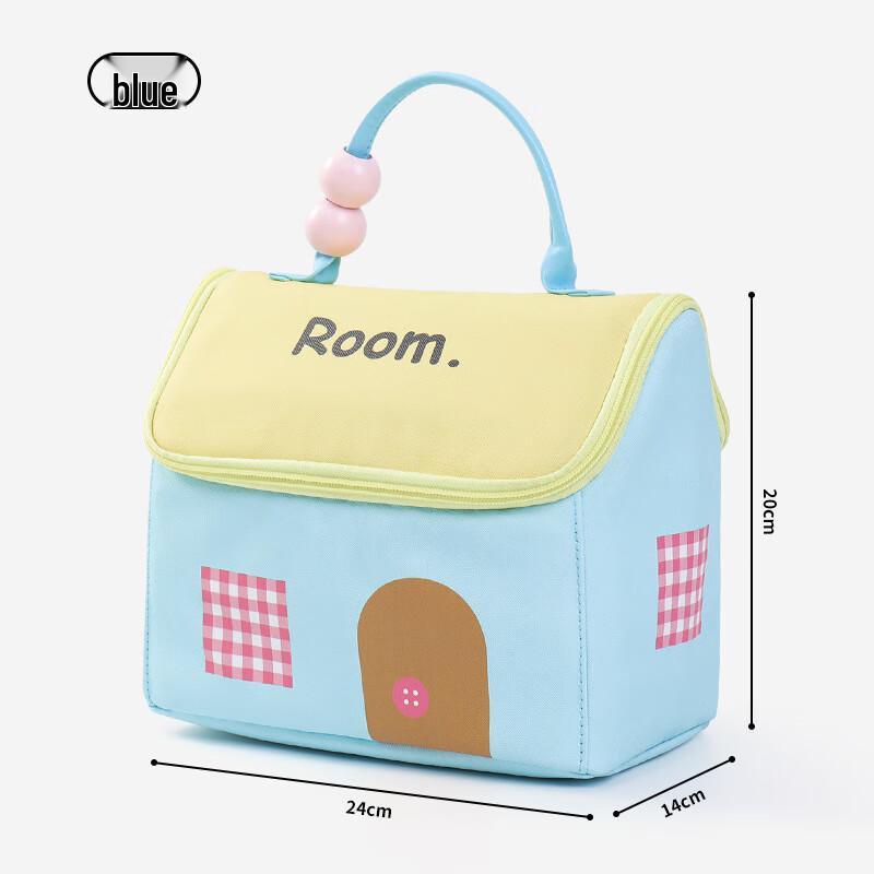 OEING Cute House Large Capacity Insulated Picnic Bag