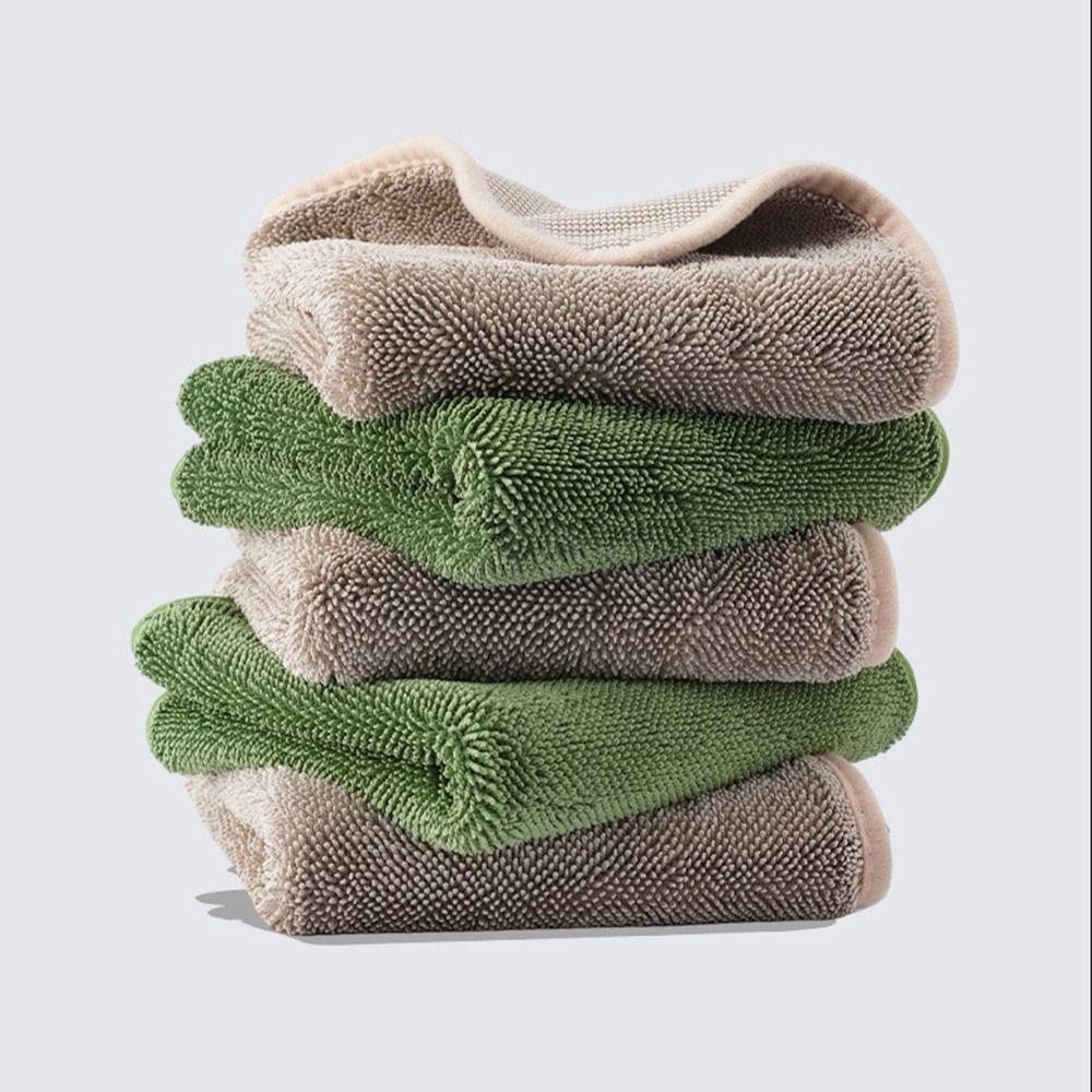 1/2PCS Wiping Rags Kitchen Cleaning Cloths Scouring Pad Cleaning Towel  Household Kitchen
