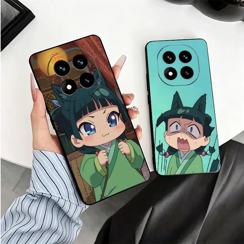 A-Apothecary D-Diaries Cute Soft Phone Case for Xiaomi Redmi Note 12 13 14 15 Pro Plus 11 12S 11S 11T 10 4G Black Cover Back She