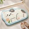 Cartoon Soft & Non-Slip Bathroom Foot Pad – Skin-Friendly, Wear-Resistant, Easy-Clean Rug