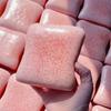 Simulated Cream Toast Squeeze Toy Slow Rising Soft Gel Stress Reliever Funny Sticky Decompression Toy Gift for Adults Kids